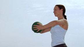 Pilates mit Ball - Warm-up
