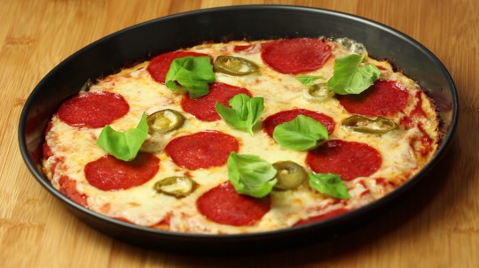 Rezept: Low Carb  Blumenkohl Pizza