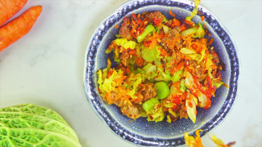 Rezept: Rindfleisch Kohl Pfanne