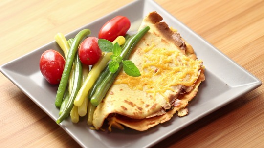 Rezept: Ham and cheese crepes