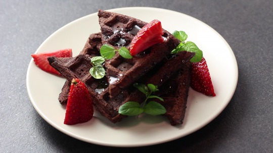 Rezept: Low Carb Chocolate Waffle