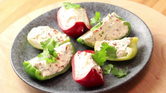 Rezept: Low Carb Faschierte Paprika