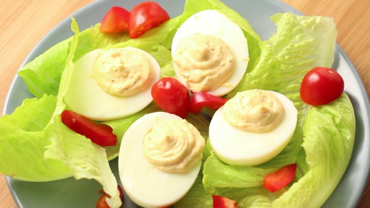 Rezept: Eggs with mayonnaise stuffing