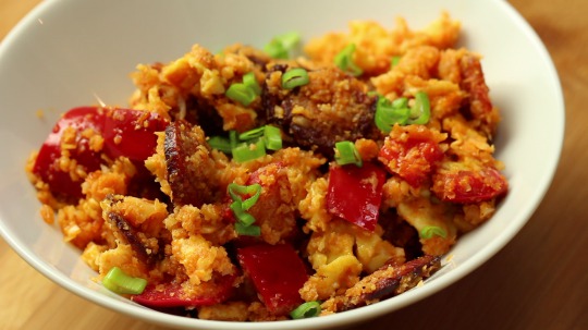 Rezept: Cauliflower rice with chorizo