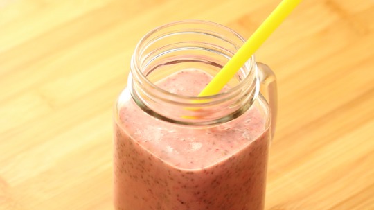 Rezept: Low Carb strawberry milkshake