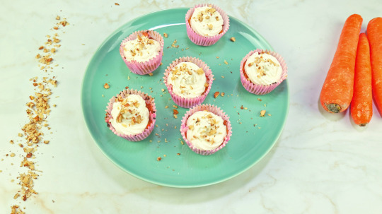 Rezept: Low Carb Karottenkuchen als Keto-Muffins