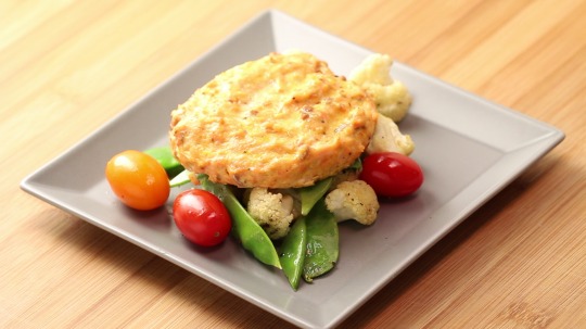 Rezept: Low Carb  Lachs-Burger
