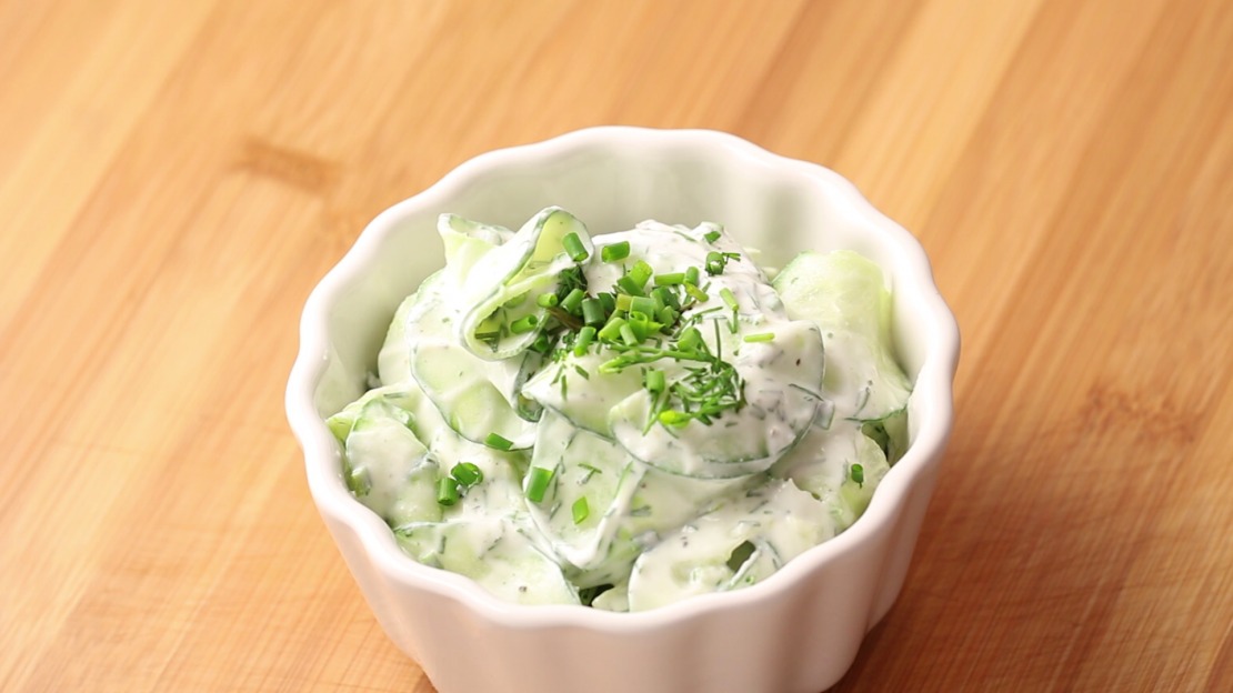 Cucumber salad - Low Carb Recipes by Foodabi