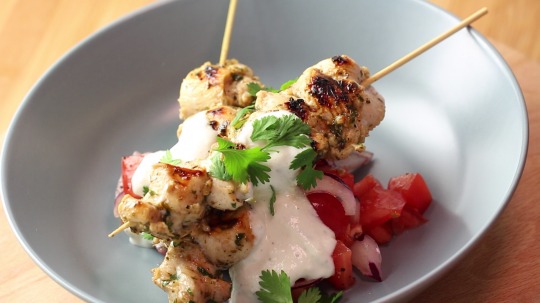 Rezept: Griechische Hähnchen Souvlaki
