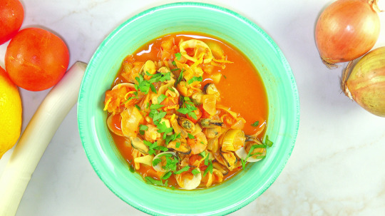 Rezept: Einfacher Meeresfrüchte Eintopf