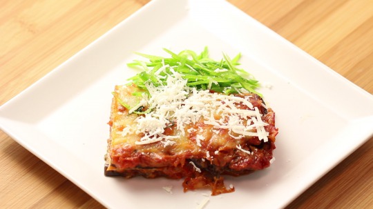 Rezept: Eggplant casserole with parmesan cheese