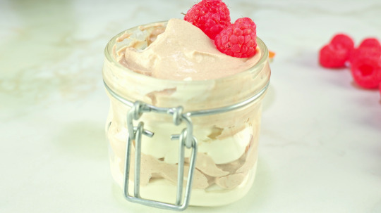 Rezept: Vanille / Schoko Keto Mousse