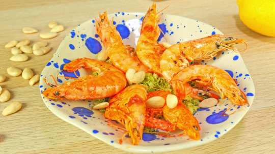 Rezept: Besonderer Garnelen Gemüse Salat