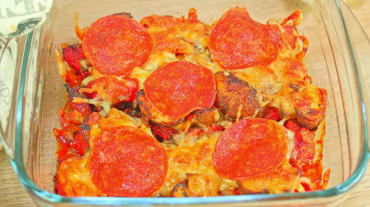 Rezept: Würziger Pizza-Style Auflauf