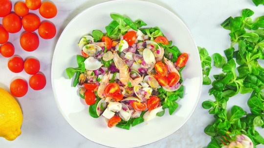 Rezept: Einfacher Meeresfrüchte Salat