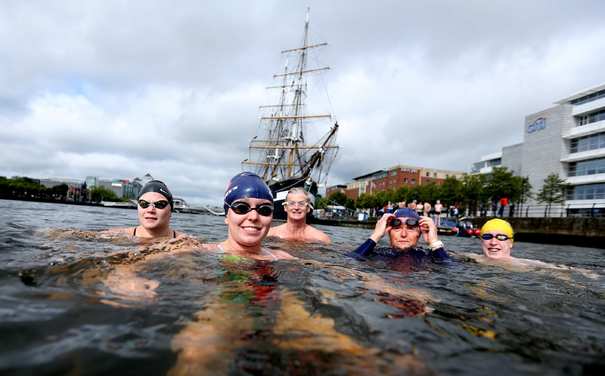 Dublin City Liffey Swim 2016