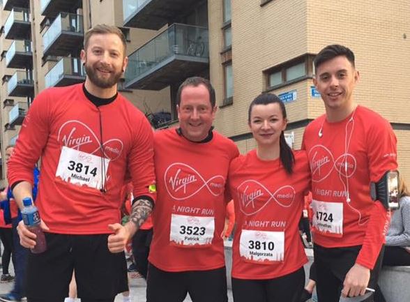 Fit-William Team Virgin media Night Run