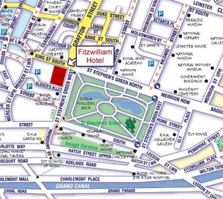 Dublin Map Dublin Map