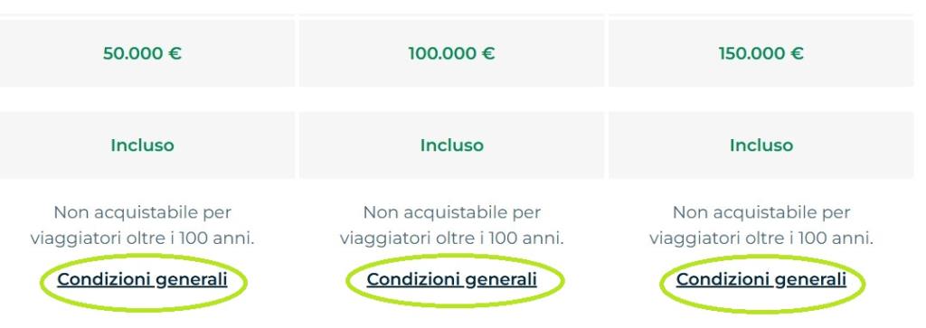 Limitazioni polizze Heymondo