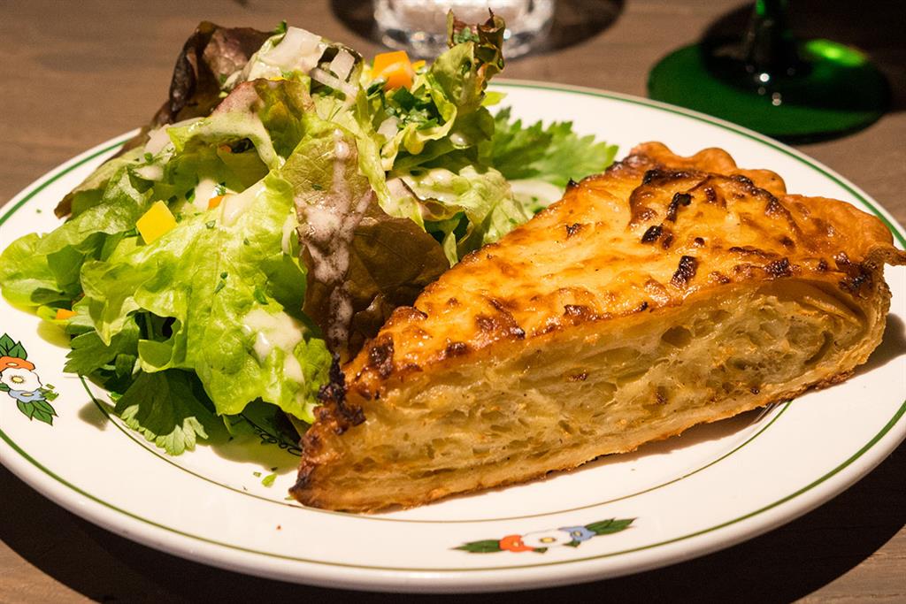la tarte a l'oignon ©Wistub-Brenner.fr la tarte a l'oignon ©Wistub-Brenner.fr