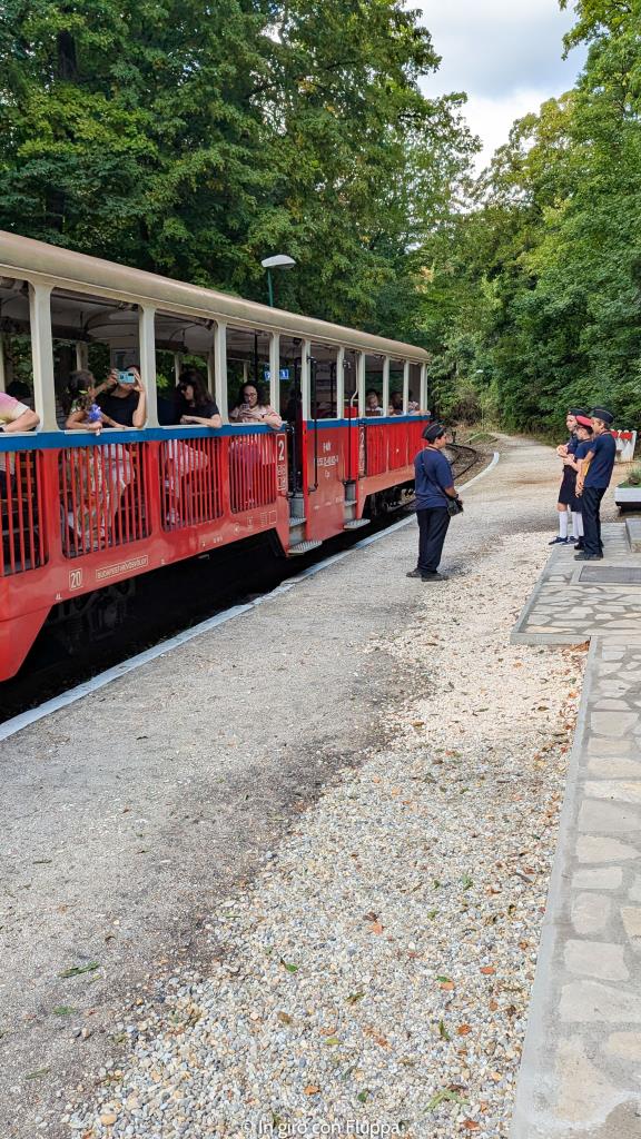 La Ferrovia dei bambini a Budapest.