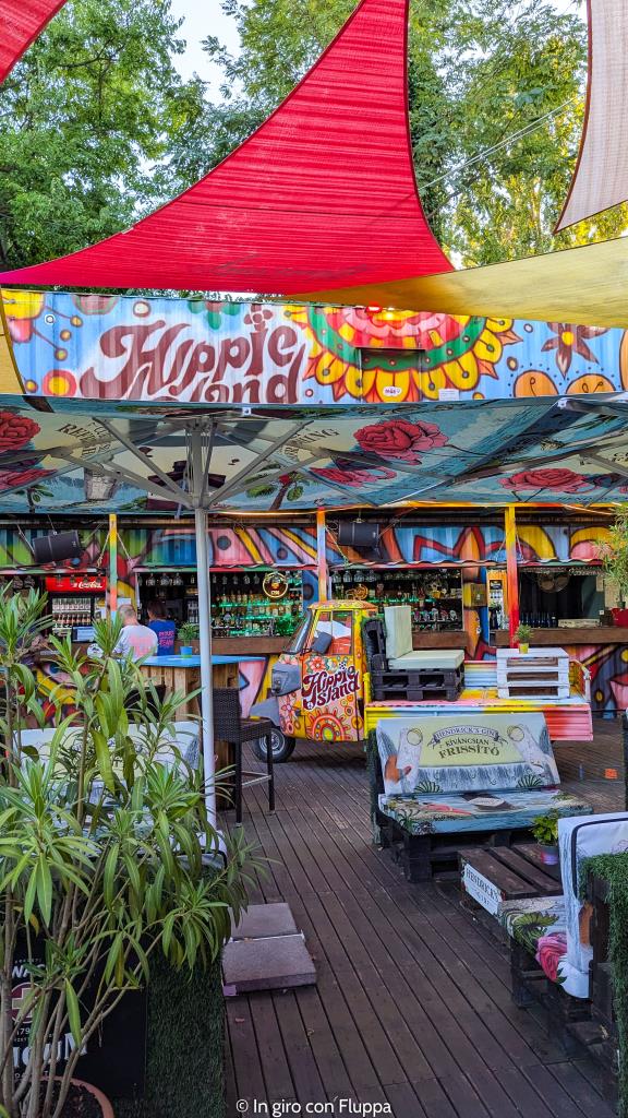 Hippie Island a Margaret Island, Budapest