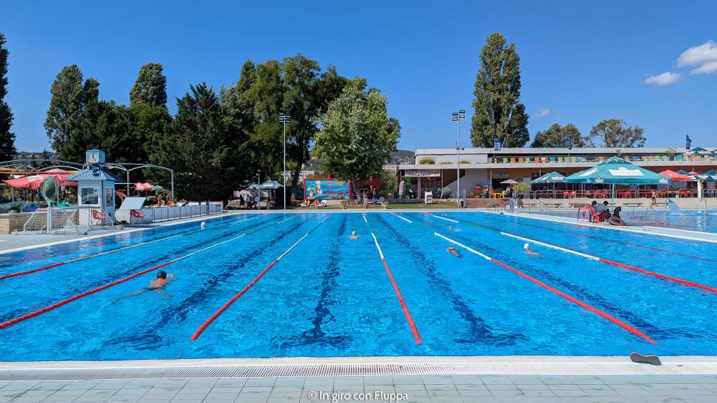 Palatinus Strand Baths, Budapest. Vasche per il nuoto.