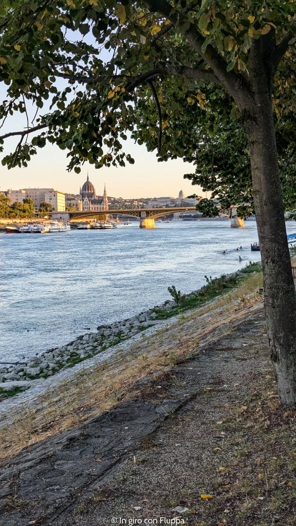 Parlamento visto da Margaret Island, Budapest
