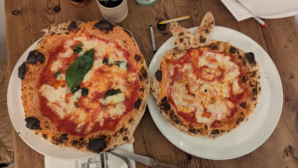 Pizza margherita del Bianco43 Greenwich
