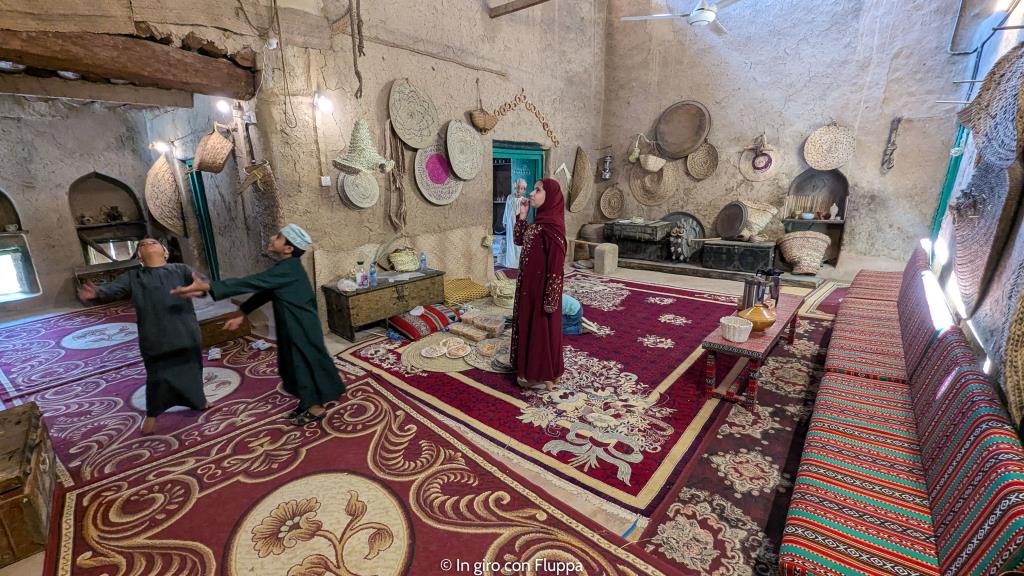 Sala principale del Casa Museo di Bait Safah