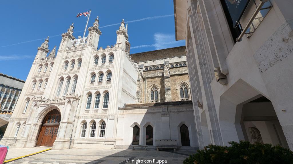 Guildhall Art Gallery, esterno, Londra