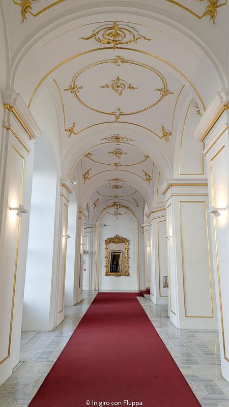 Interno del Castello di Bratislava