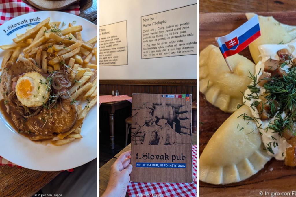 Cibo dello Slovak Pub, Bratislava