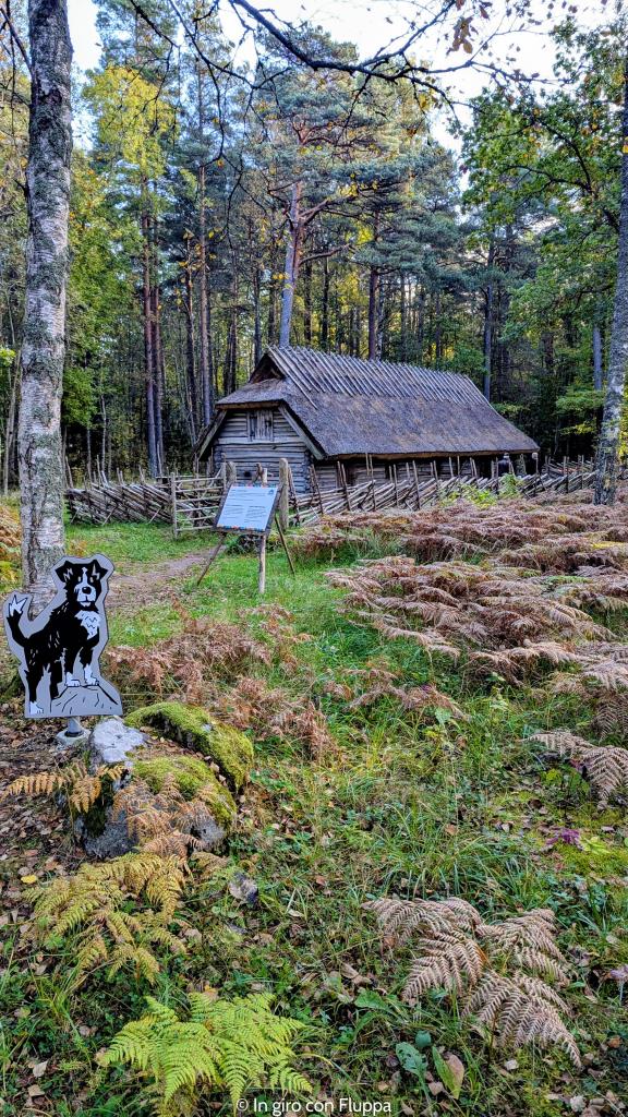 Casa nel bosco nell' Estonian Open Air Museum, Tallinn