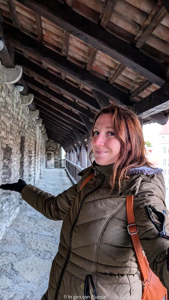 Nun Tower e mura medievali di Tallinn