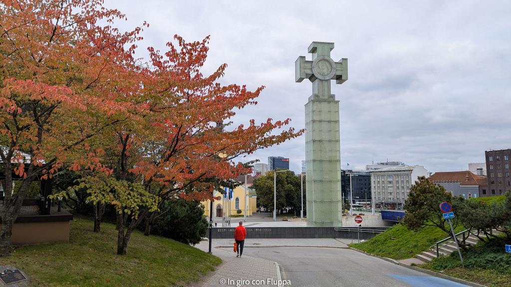 La Colonna della Vittoria della Guerra d'Indipendenza a Tallinn