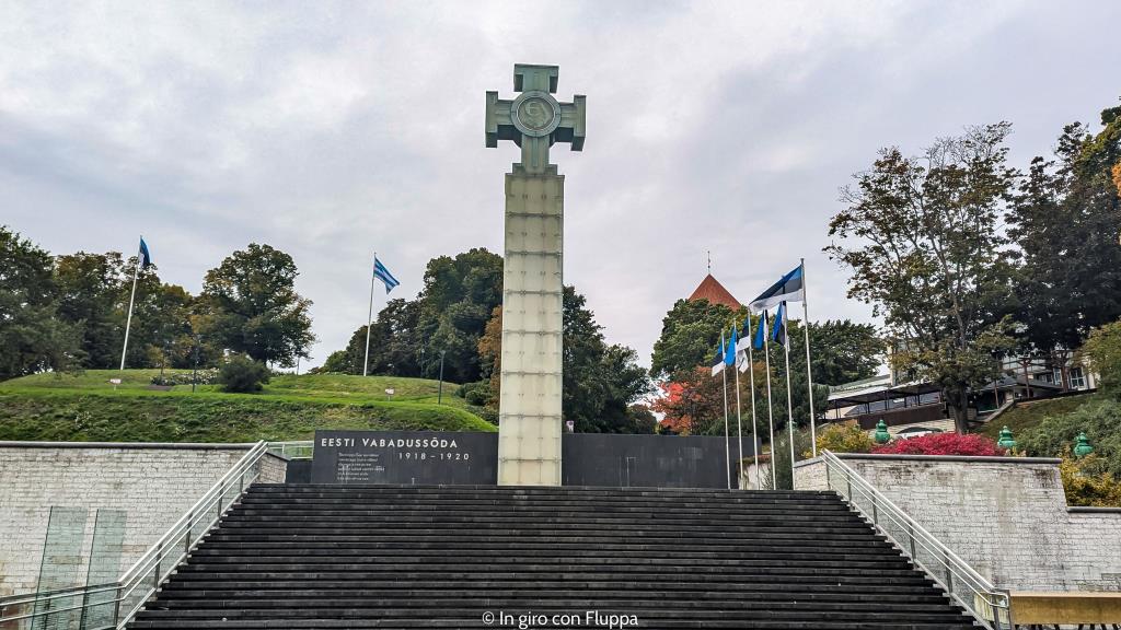 La Colonna della Vittoria della Guerra d'Indipendenza a Tallinn