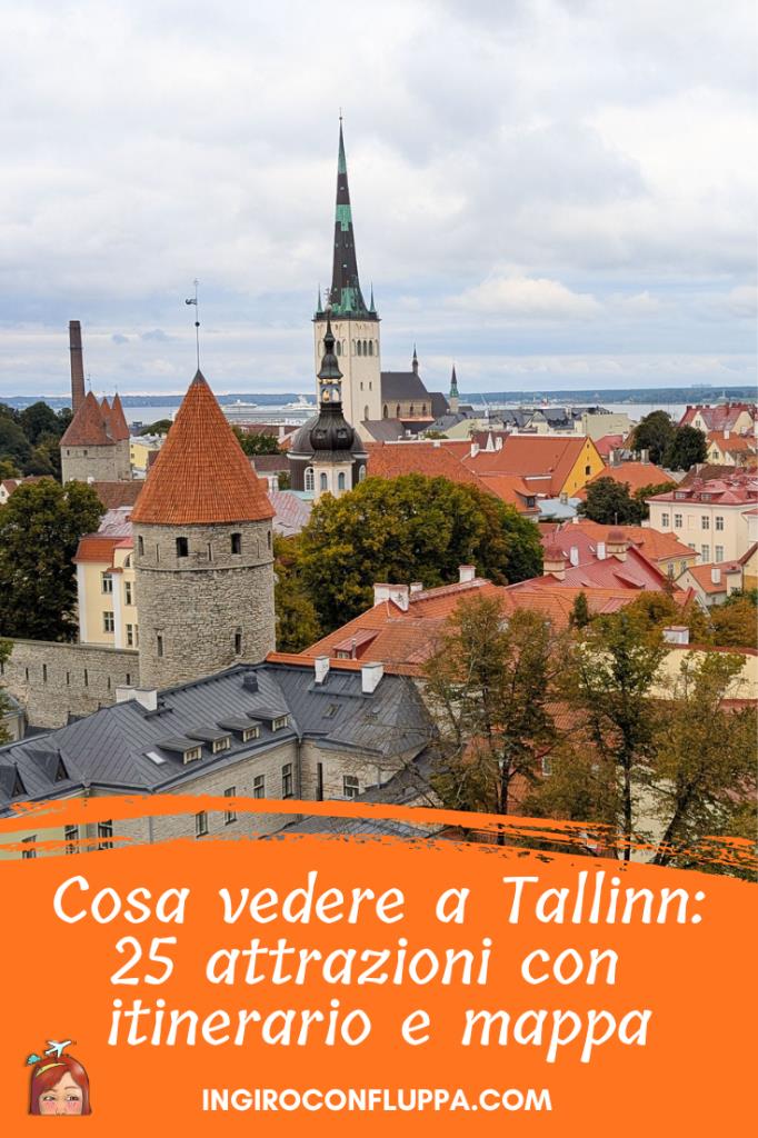 Cosa vedere a Tallinn 25 attrazioni con itinerario e mappa