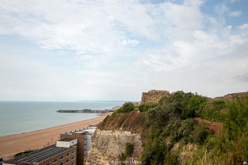 Canale della Manica visto dal Castello di Hastings
