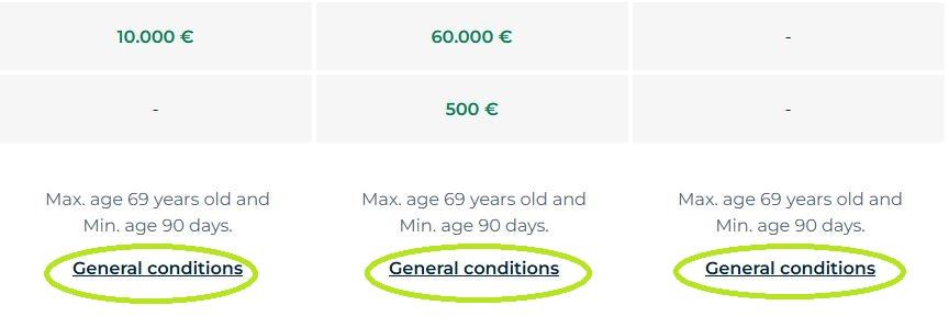 Heymondo General Consitions