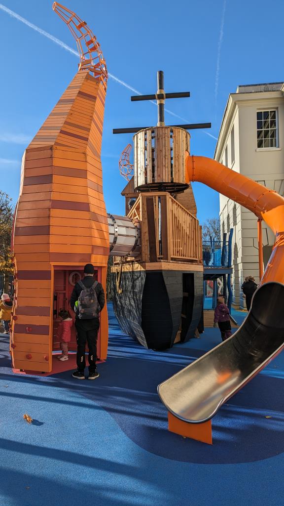 The Cove playground, Greenwich Park