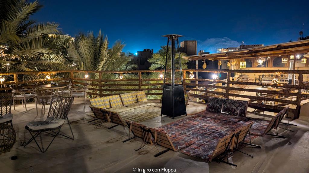 Antique Inn, Nizwa: terrazza