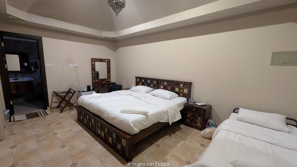 Desert Rose Camp, Oman: letti