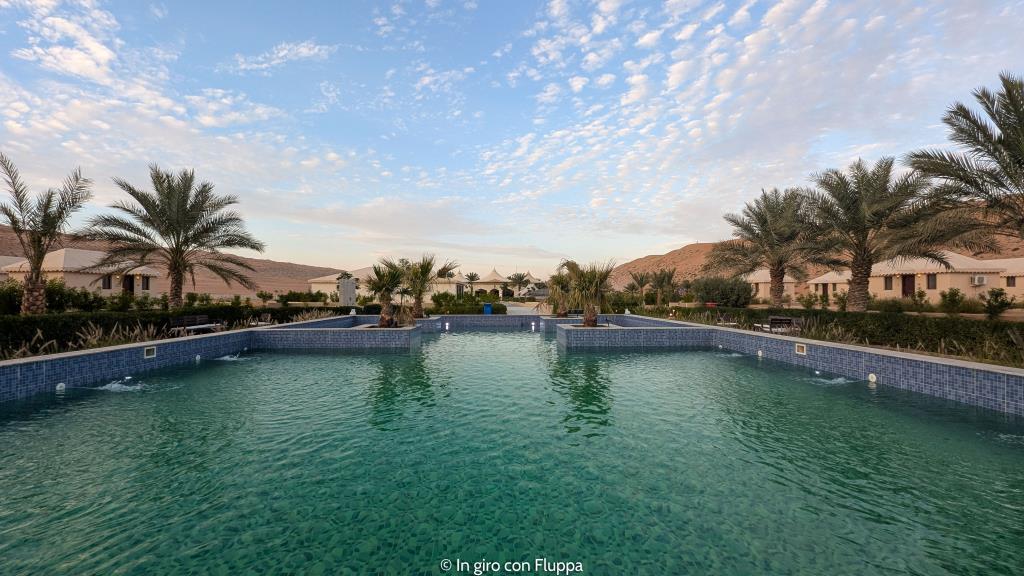Desert Rose Camp, Oman: piscina