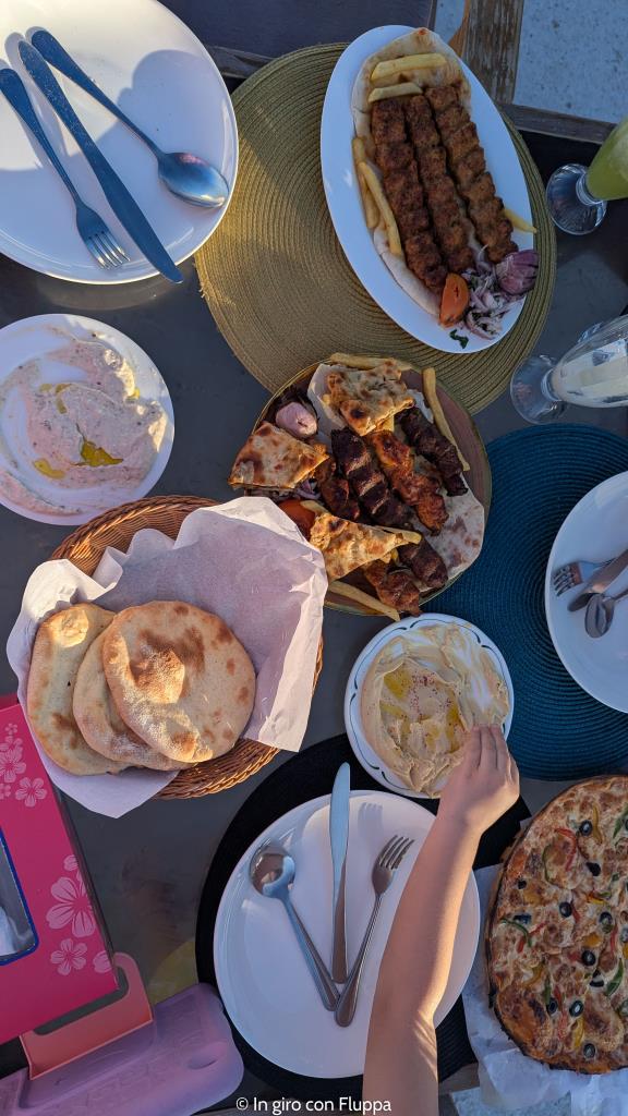 Sedrah Restaurant, cibo