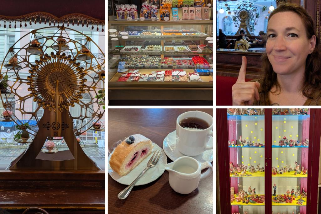 Café Maiasmokk, Tallinn - collage interni