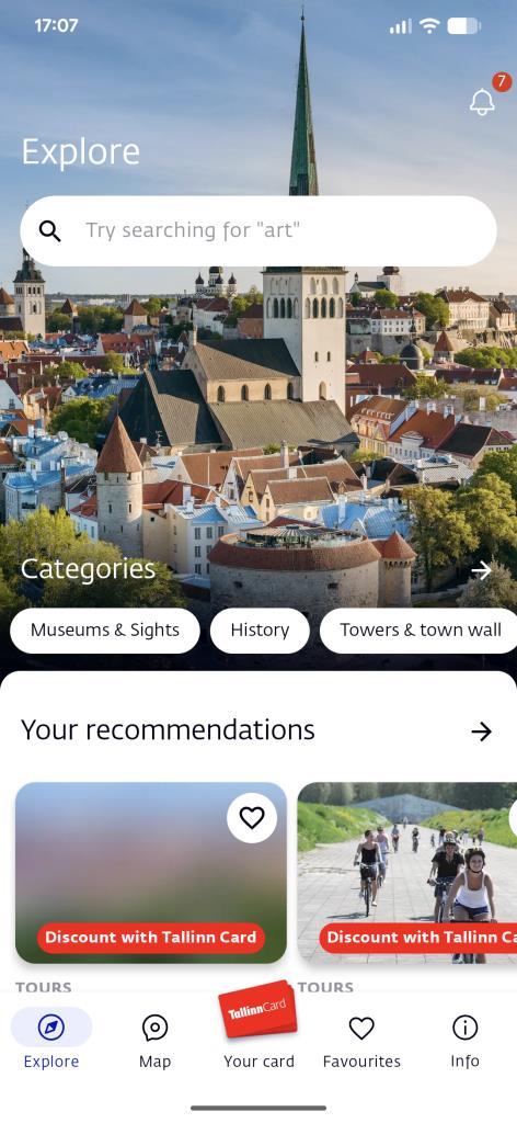 App della Tallinn Card