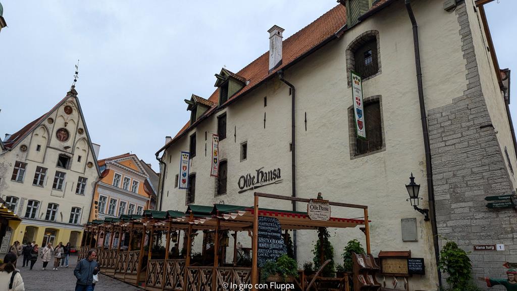 Ristorante medievale a Tallinn