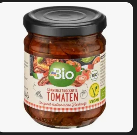 Getrocknete Tomaten Kalorien-Nährwerte