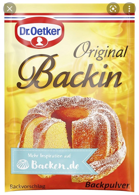 Backpulver Kalorien-Nährwerte